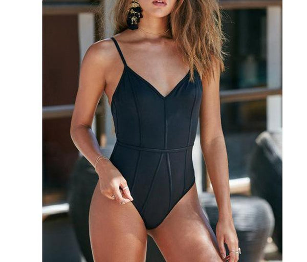Sexy Patchwork Swimsuit