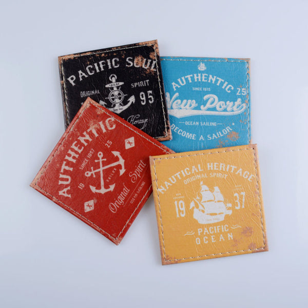 Vintage Ocean Style Drink Placemat (4 piece / Set)