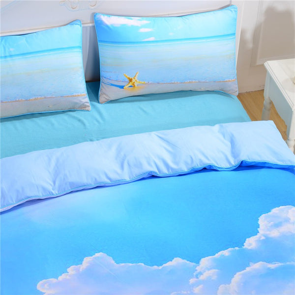 Starfish And Ocean Bedding Set