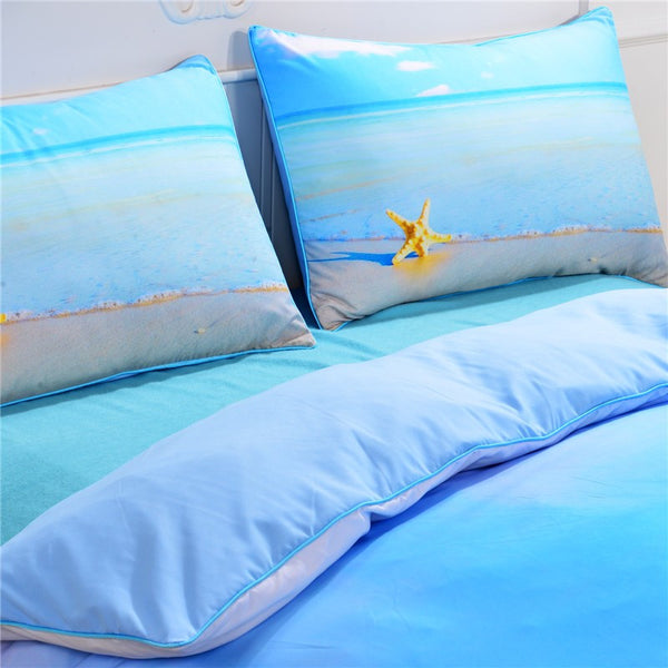 Starfish And Ocean Bedding Set