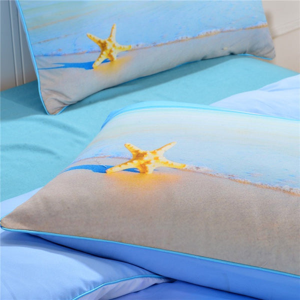 Starfish And Ocean Bedding Set