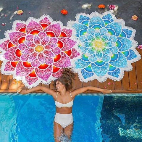 Lotus Beach Mat