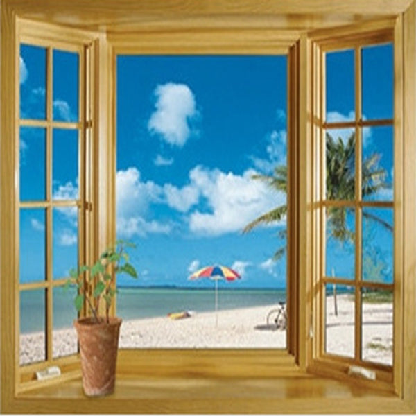 3D Beach Sticker - Simply Adore