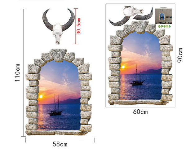 3D Lighthouse Sticker - Simply Adore