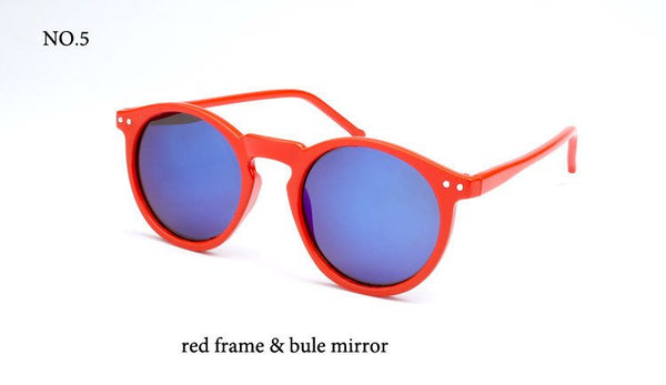 Vintage Round Sunglasses - Style 05