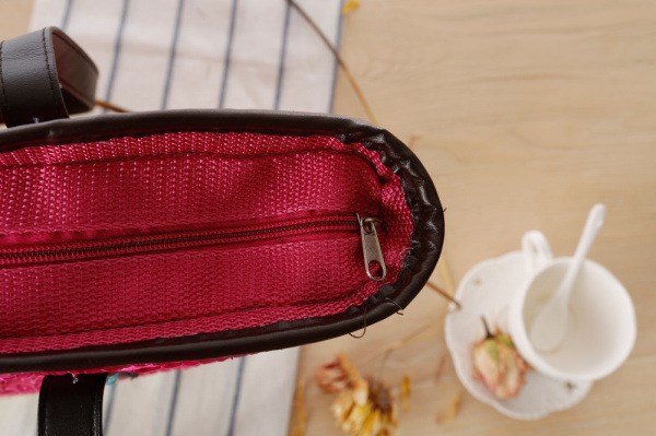 Beach Colorful Straw bag with flower
