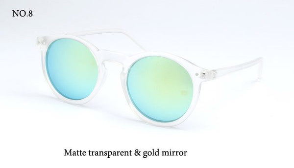 Vintage Round Sunglasses - Style 08