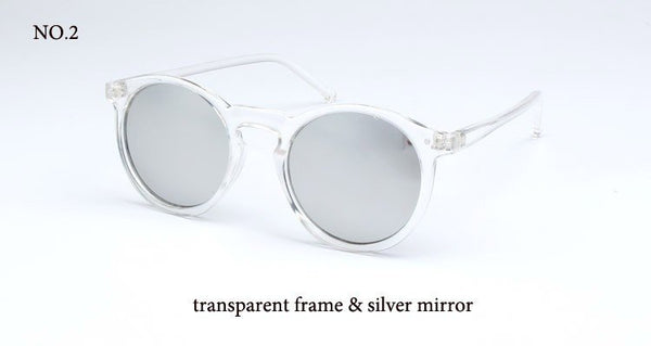 Vintage Round Sunglasses - Style 02