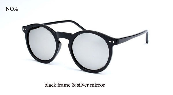 Vintage Round Sunglasses - Style 04