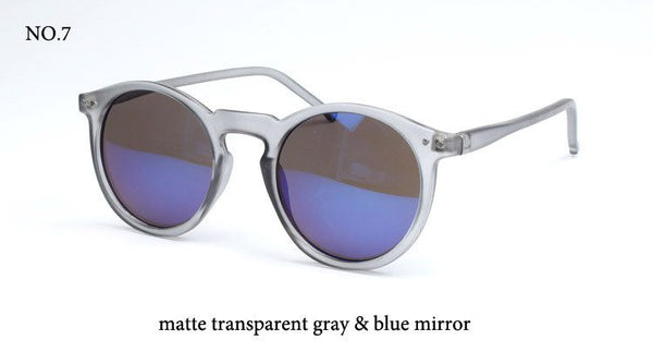 Vintage Round Sunglasses - Style 07