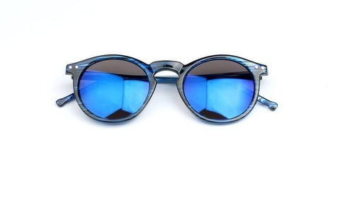 Vintage Round Sunglasses - Style 01