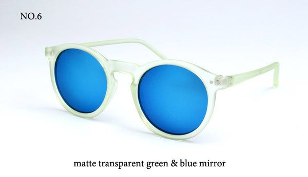 Vintage Round Sunglasses - Style 06