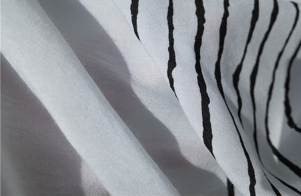 Comfortable Kaftan Striped Beach Cover Up